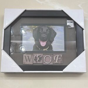 Bed Bath & Beyond Black Dog Photo Frame
